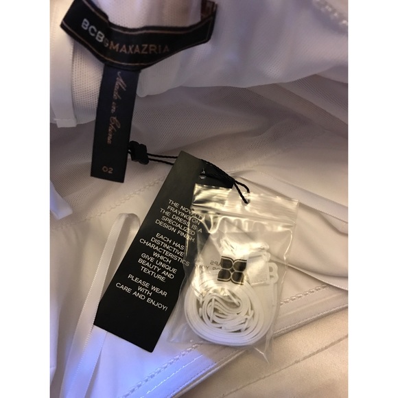 BCBG white and black layered dress - Picture 4 of 4